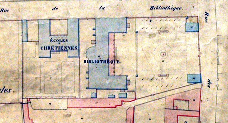 Couvent de Bénédictines, dit de Moreaucourt, filature, puis école et bibliothèque municipale d'Amiens