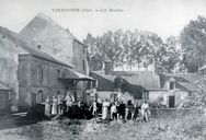 Ancien moulin à foulon et à farine, dit Moulins Bourguillemont, puis Thieré, puis Leroux, puis Grégoire, devenu filature de laine Nô et Cie, puis Zentz (détruit)