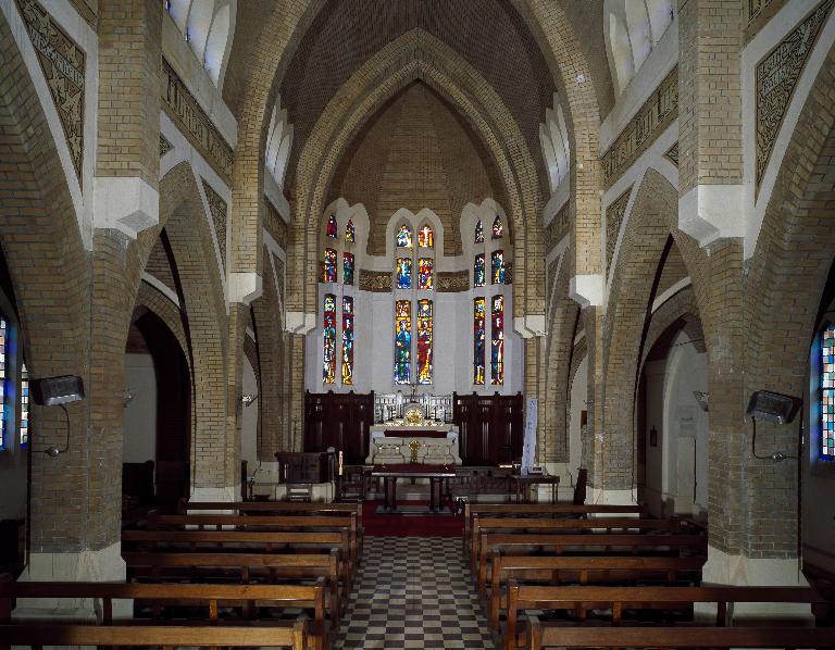 Eglise paroissiale et ancien cimetière (détruit) Notre-Dame-de-l'Assomption d'Assevillers