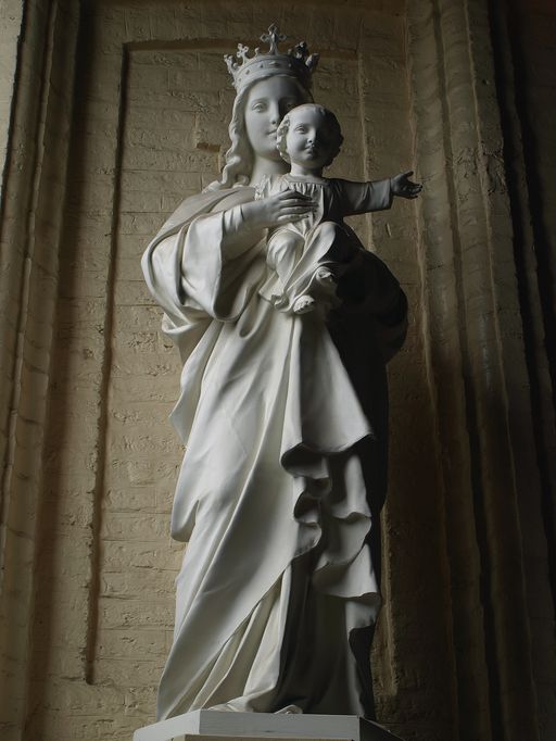 Statue : Vierge à l'Enfant, dite Notre-Dame du Bon Accueil