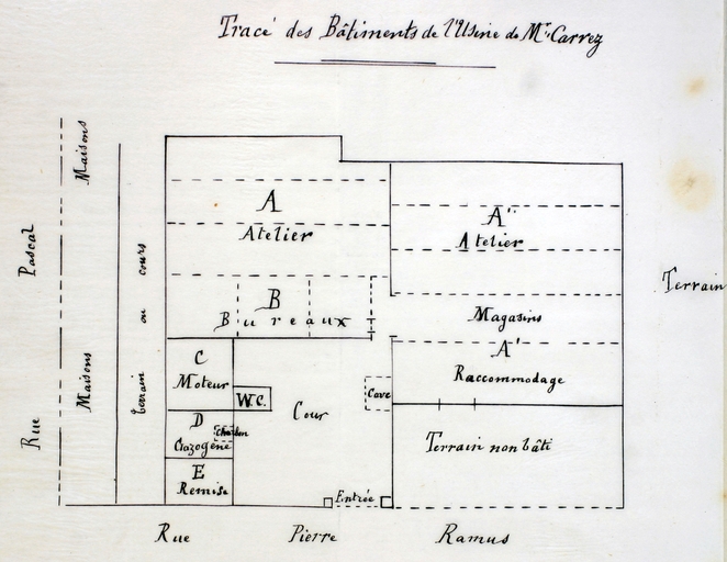 Ancienne broderie mécanique Martin-Boulanger, puis Henri Carrez, puis Broderie du Saint-Quentinois et Ateliers textiles du Vermandois