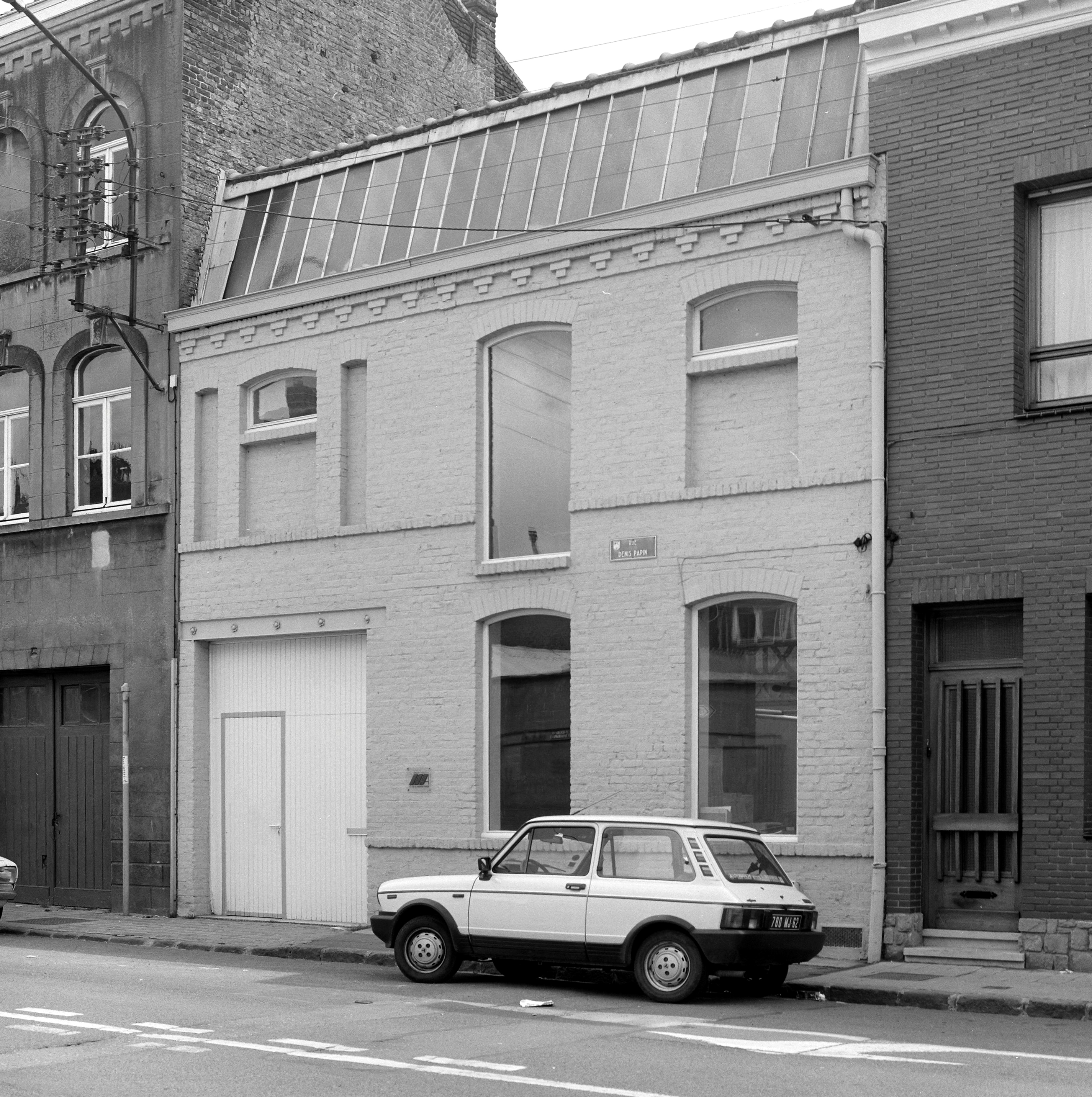 Usine de petite métallurgie Léon Fauvergue puis A. Soufflet, puis scierie Mestdagh, actuellement immeuble à logements