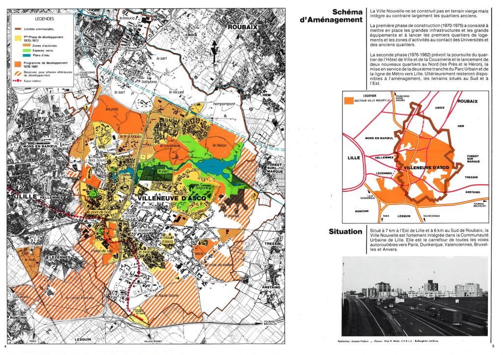 La ville nouvelle de Villeneuve-d'Ascq