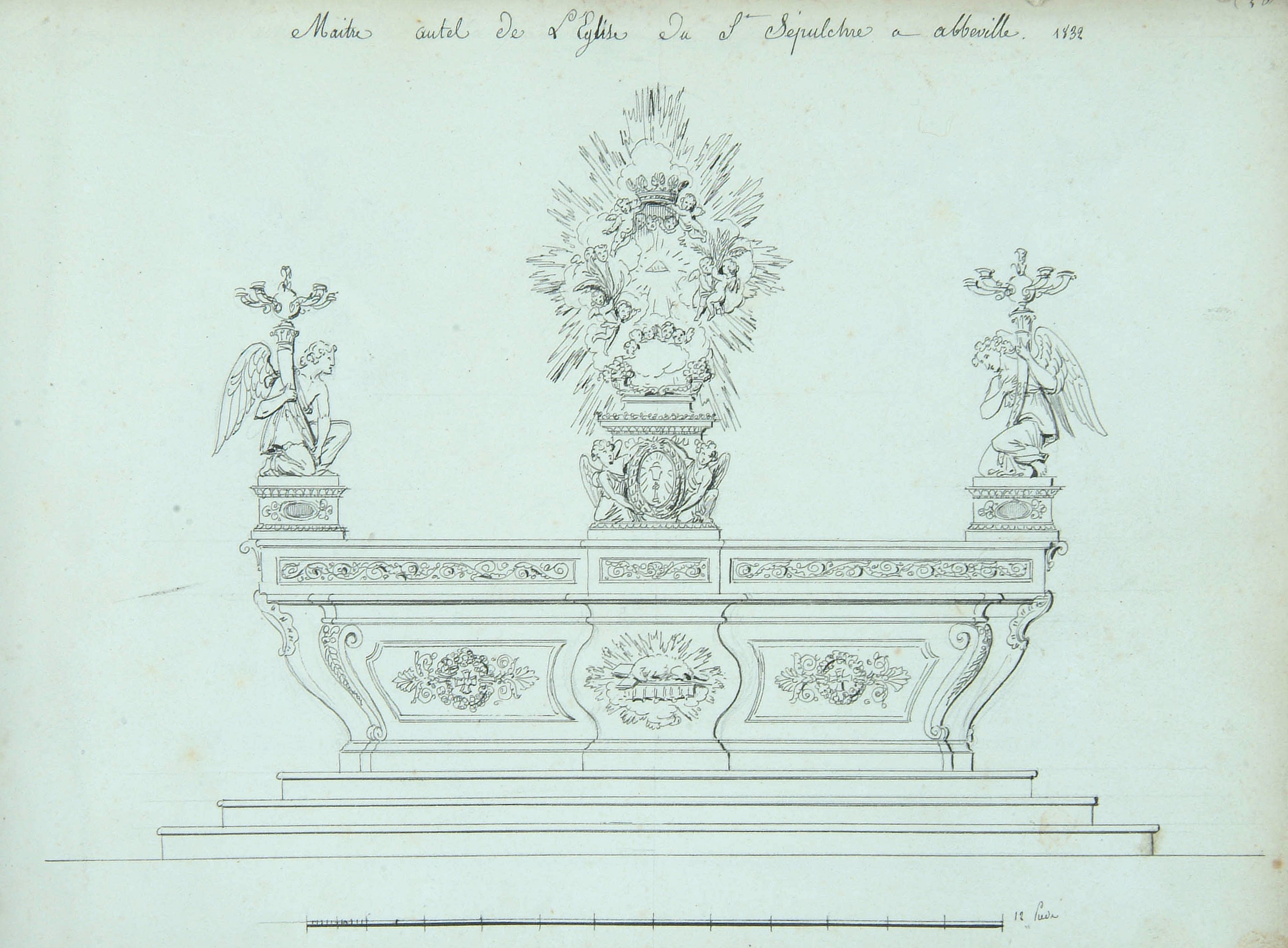 Le mobilier de l'église paroissiale du Saint Sépulcre d'Abbeville