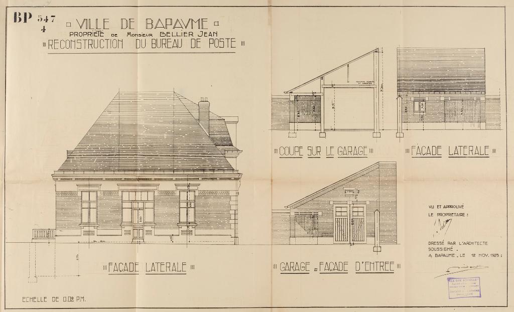 Ancienne poste, actuellement école de musique municipale