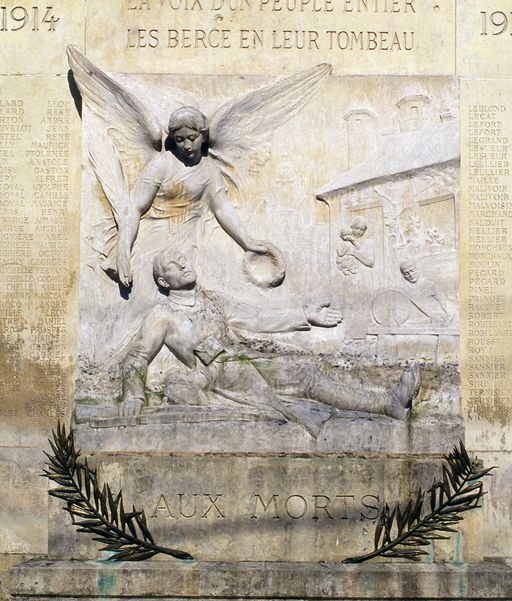 Bas-relief : La Vision du soldat mourant