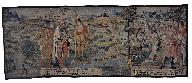Pièce murale dite de la carte des Gaules : Galathès, onzième roi des Gaules et Lugdus, fondateur de Lyon