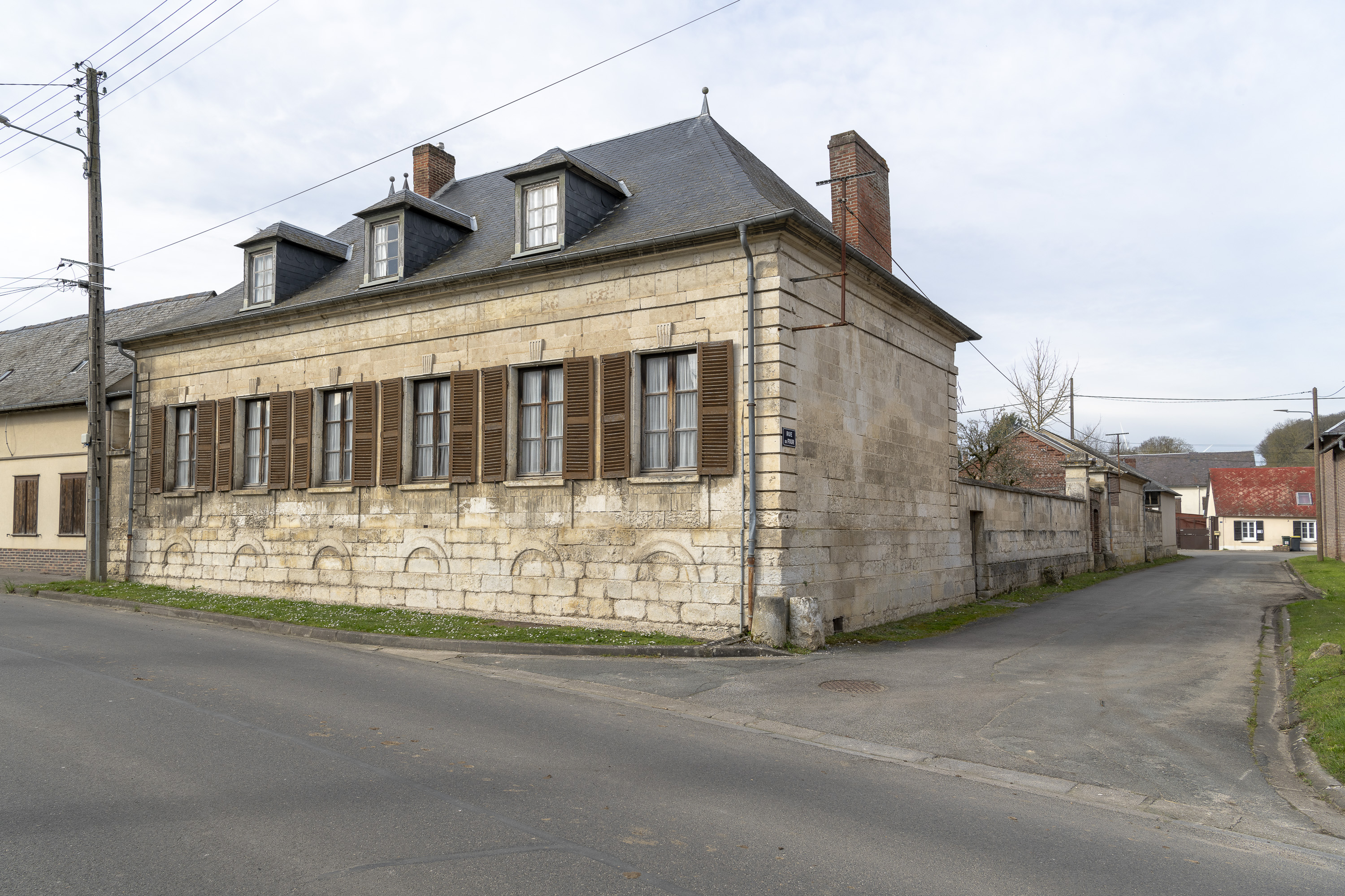 L'habitat du village de Bonneuil-les-Eaux