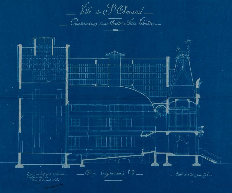 Salle des fêtes et théâtre de Saint-Amand-les-Eaux