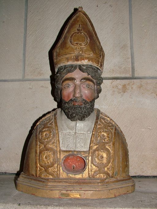 Buste-reliquaire de saint Médard