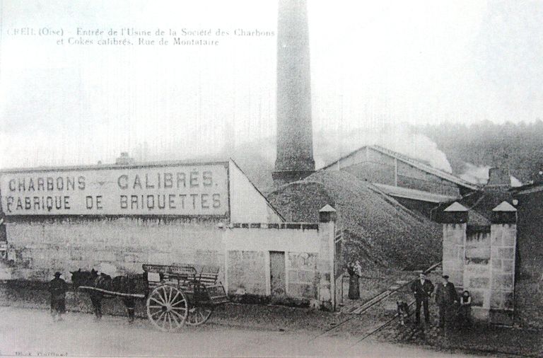 Ancienne usine de préparation de produit minéral (usine de briquettes) de la Société des Charbons et Cokes Calibrés, puis fonderie de zinc Vignal, puis fonderie de fer Sirmétal, puis tréfilerie (usine de ressorts)