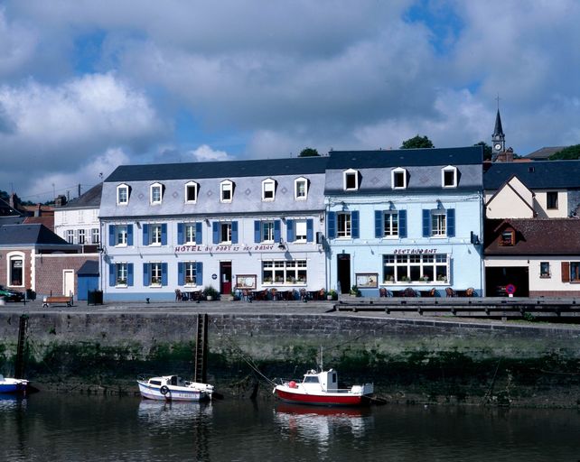 Le quartier de la Ville-Basse à Saint-Valery-sur-Somme