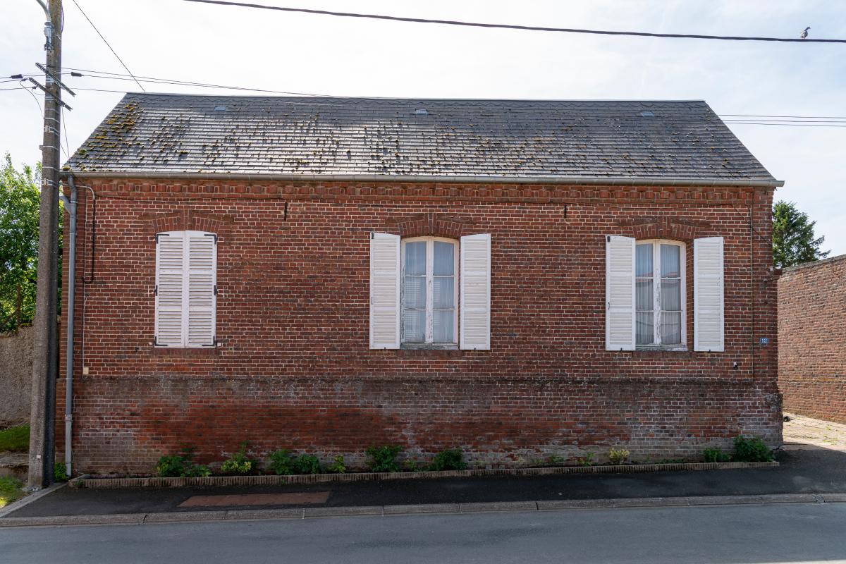 L'habitat du village de Thieux