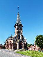 L'église paroissiale et l'ancien cimetière Saint-Fursy d'Authuille