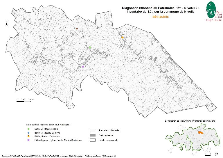 Le territoire communal de Nivelle