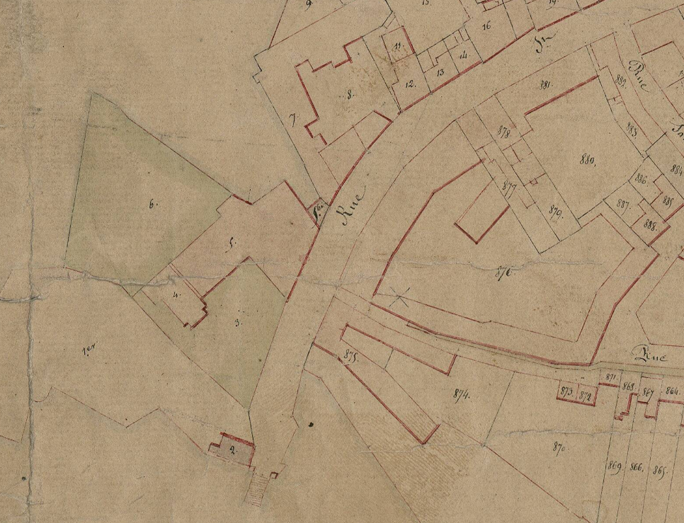 Anciens moulins de la porte de Paris, puis minoterie dite Moulins Damay, puis Grands Moulins de Péronne (détruit)