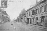 Rue d'Orroire, vers l'est. Avant 1914 (AP).