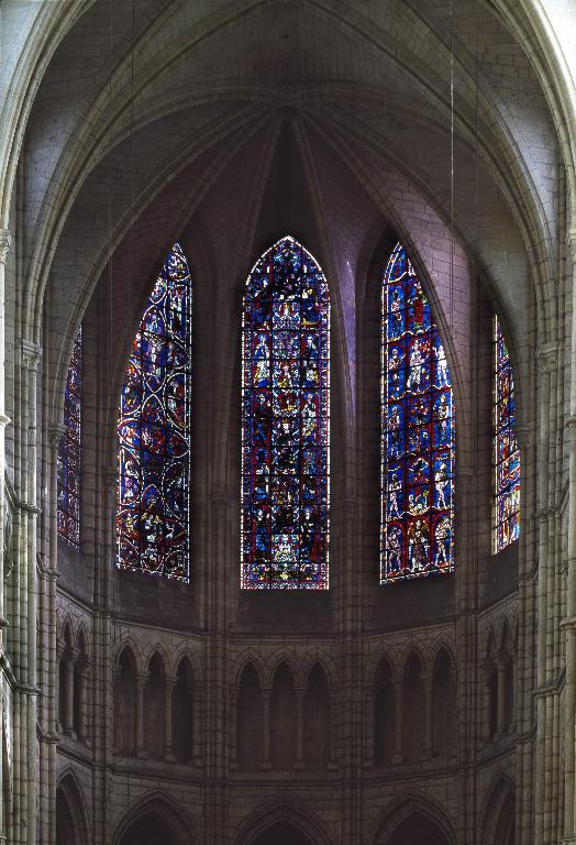 Ensemble des verrières de la cathédrale