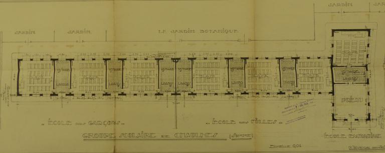 Groupe scolaire de Chaulnes (actuelles école maternelle et école primaire Robert-Doisneau)