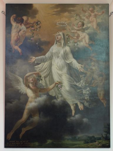 Tableau : Assomption de la Vierge