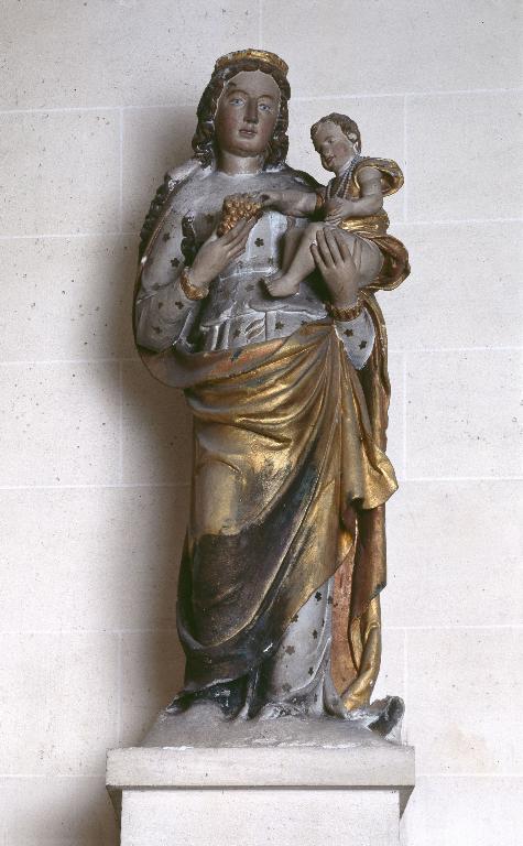 Statue (petite nature) : Vierge à l'Enfant (n° 1)