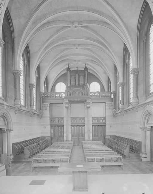 Nouveau couvent d'ursulines, dites Filles de la Vierge, devenu école et collège Sainte-Clotilde