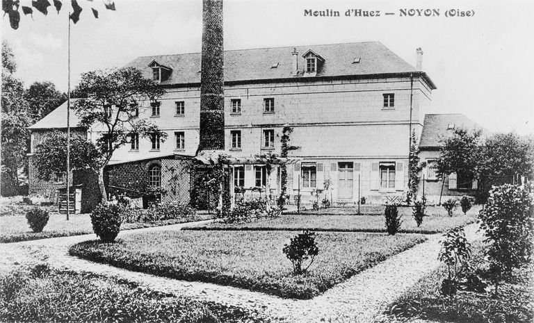 Ancien moulin du chapitre de la cathédrale de Noyon, dit moulin d'Wez, devenu minoterie