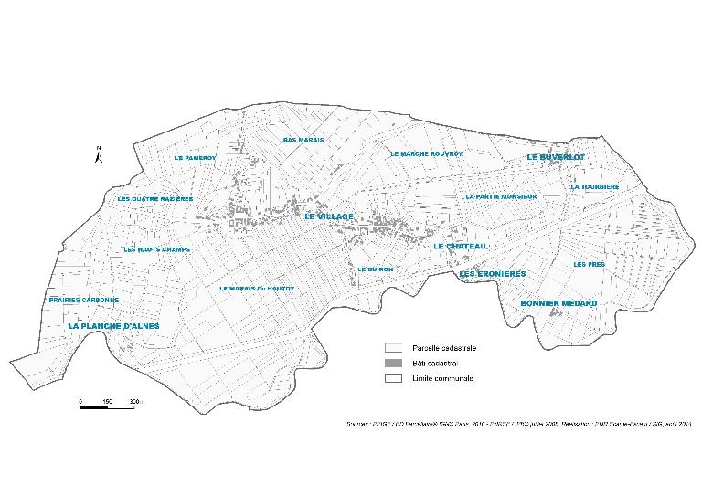 Le territoire communal de Warlaing