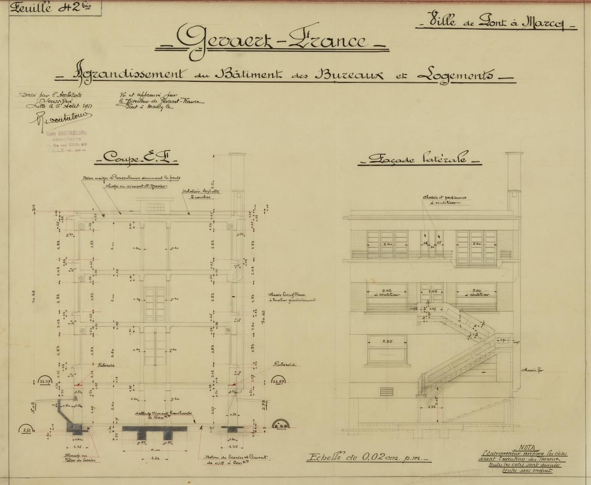 Usine de produits photographiques et cinématographiques S.A. L'industrie photographique, puis Agfa-Gevaert