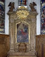 Retable architecturé (de l'ensemble de l'ameublement du sanctuaire)