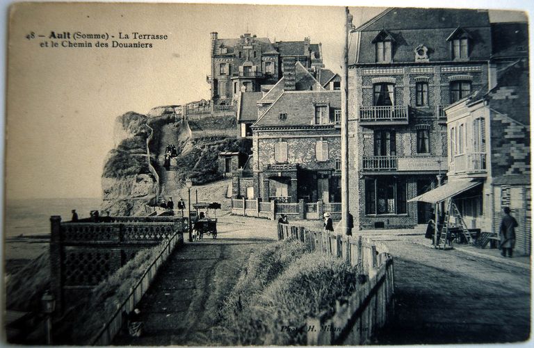 Le quartier et la station balnéaire du Bourg-d'Ault