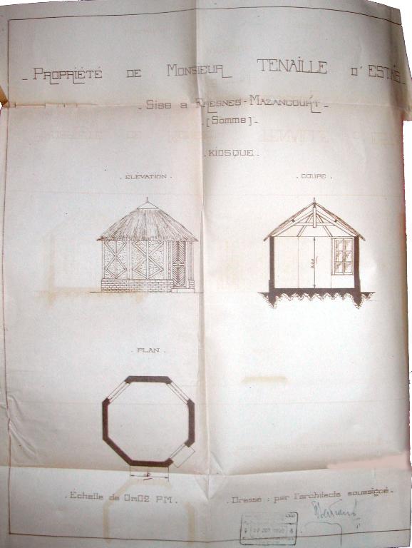 Demeure, dite château de Fresnes à Fresnes-Mazancourt