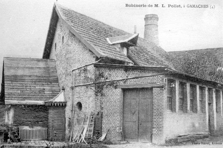 Ancienne scierie Pollet, devenue usine de matériel agricole Jocquin (vestiges)