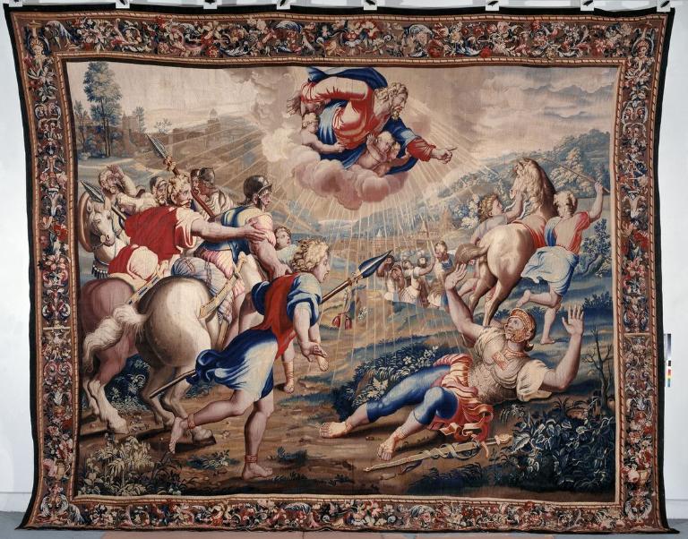Pièce murale : La Conversion de saint Paul sur le chemin de Damas