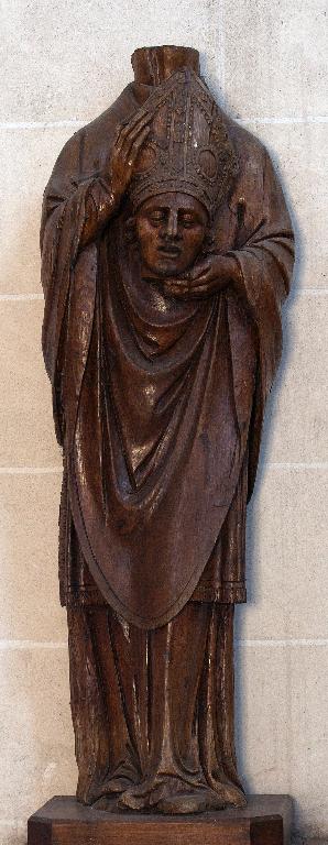 Statue (petite nature) : Saint Firmin