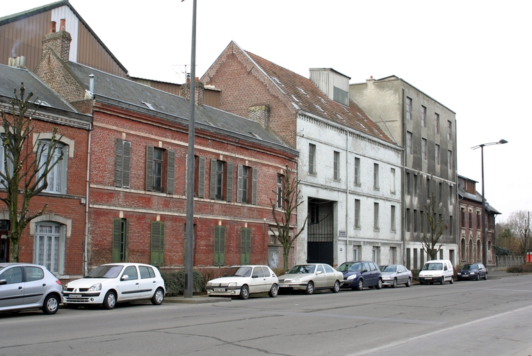 Ancienne minoterie Charles Watelle, puis Danjou et Millot ou Moulins Saint-Martin, puis Grands Moulins de Saint-Quentin