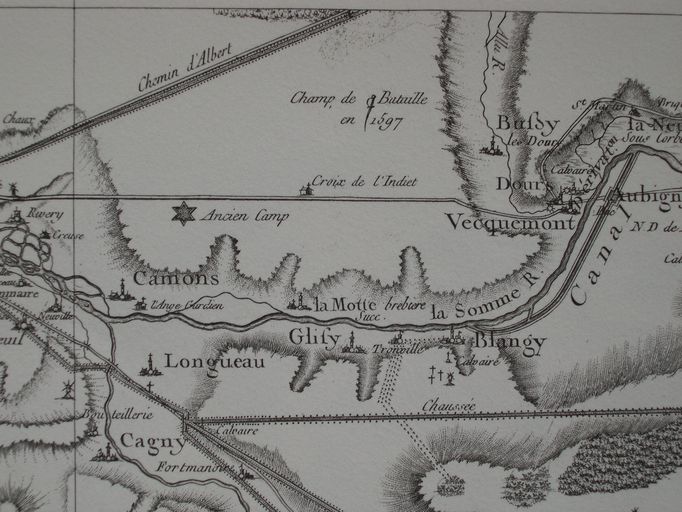 Le territoire communal de Blangy-Tronville