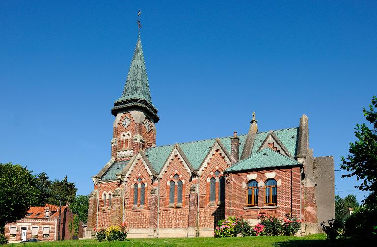 L'église paroissiale et l'ancien cimetière Saint-Fursy d'Authuille