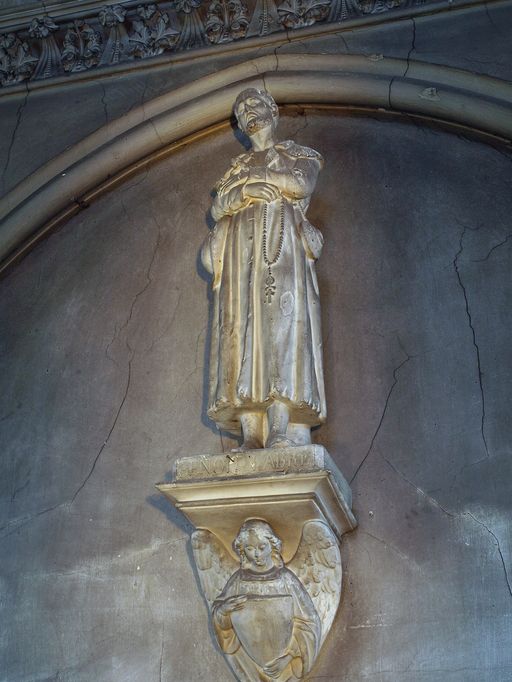 Statue : saint Benoît Labre