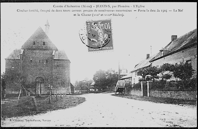 Eglise paroissiale fortifiée Saint-Martin de Jeantes