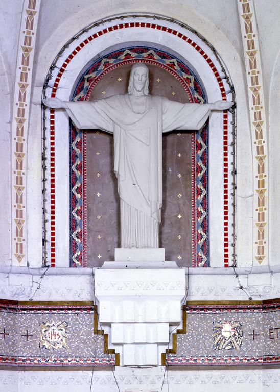 Statue (figure colossale) : Christ rédempteur