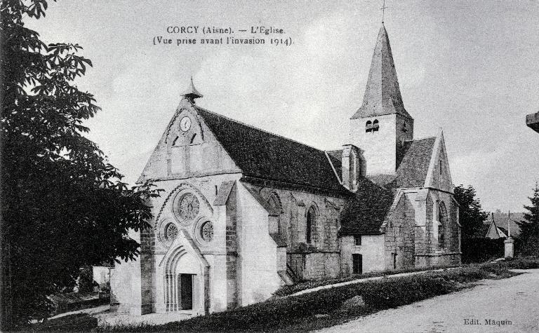 L'église paroissiale Saint-Alban de Corcy