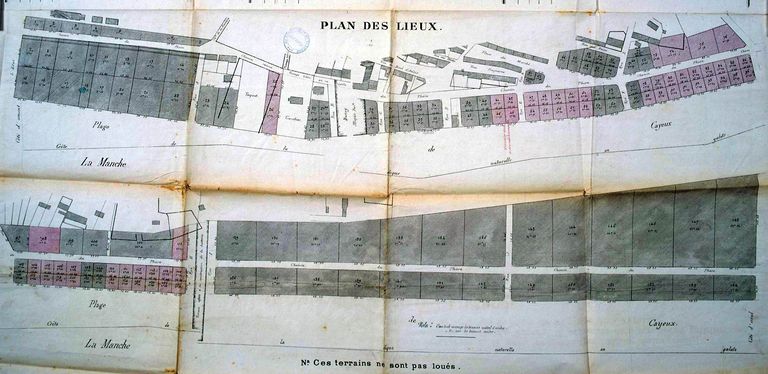 Lotissement du Domaine ou de la Plage et quartier balnéaire de Cayeux-sur-Mer