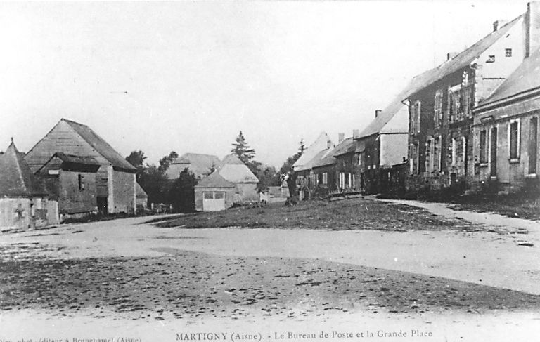 Le canton d'Aubenton : le territoire de la commune de Martigny