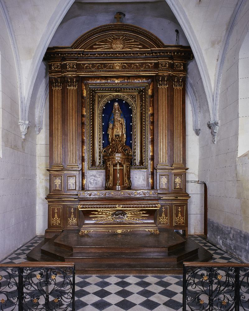 Autel (maître-autel, autel tombeau) de style néo-classique