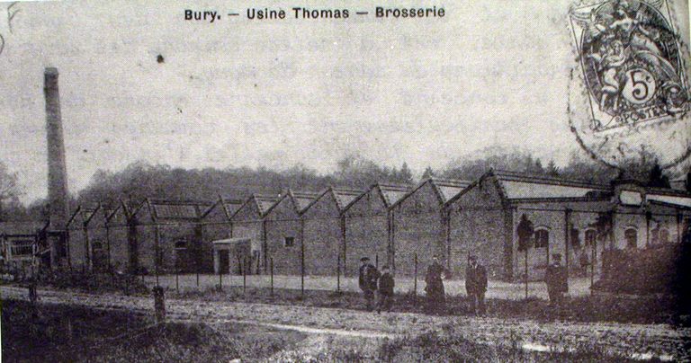 Ancienne brosserie Thomas, devenue usine de menuiserie JM Paillard, puis usine de matériel de bureau Graphos