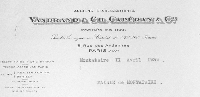 Ancien entrepôt industriel (classage de chiffons et triage des vieux métaux) Borg et Lévy, puis Vandrand et Capéran, puis usine de construction mécanique CIMA