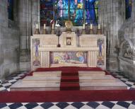 Maître-autel et tabernacle de style Art déco
