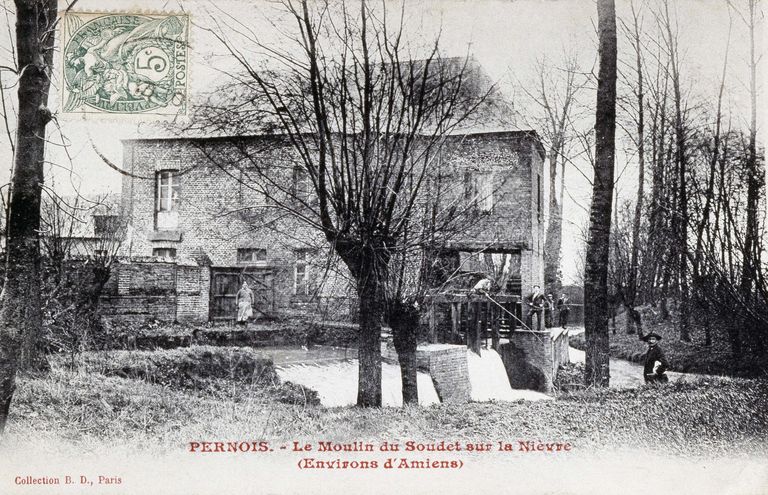 Ancien moulin à blé et à huile de Bélettre ou du Soudet à Pernois, puis minoterie du Soudet