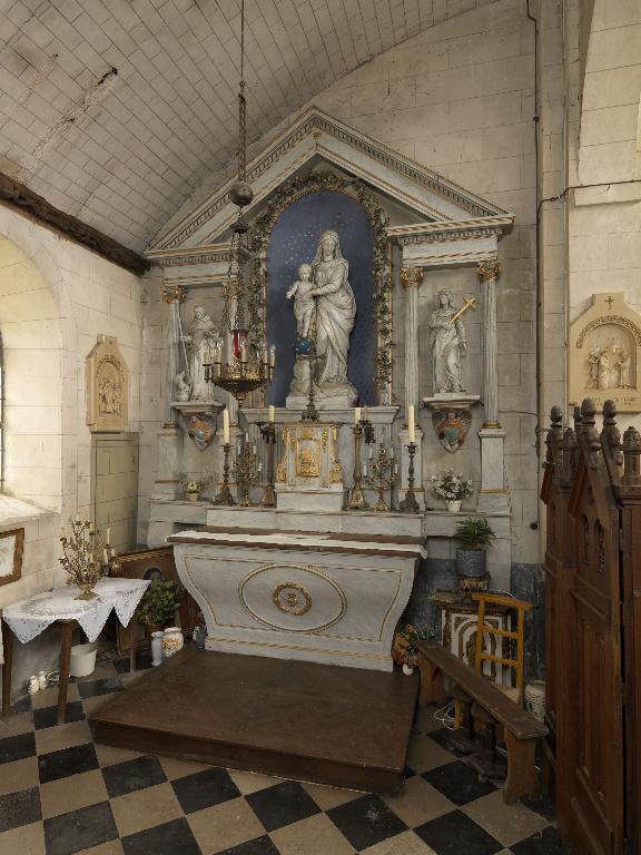 Le mobilier de l'église paroissiale de Saint-Blimont